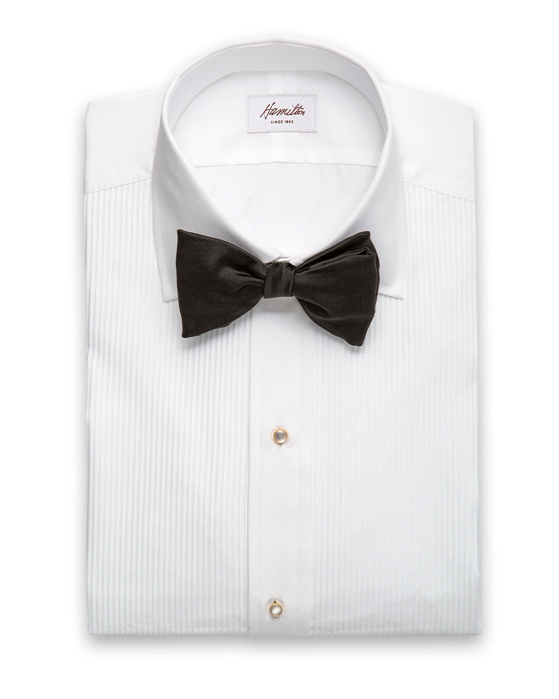Pleated Front Tuxedo – Hamilton Shirts