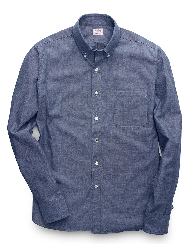 HAMILTON-1883- シャツ アメリカ製 1883 Chambray – Hamilton Shirts