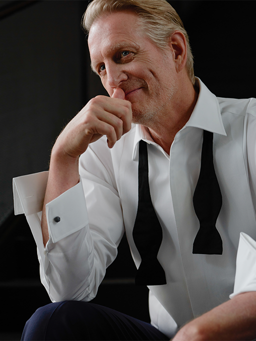 Pique Front Tuxedo – Hamilton Shirts