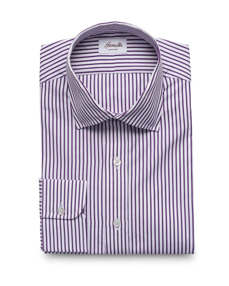Tailored Stripe Poplin